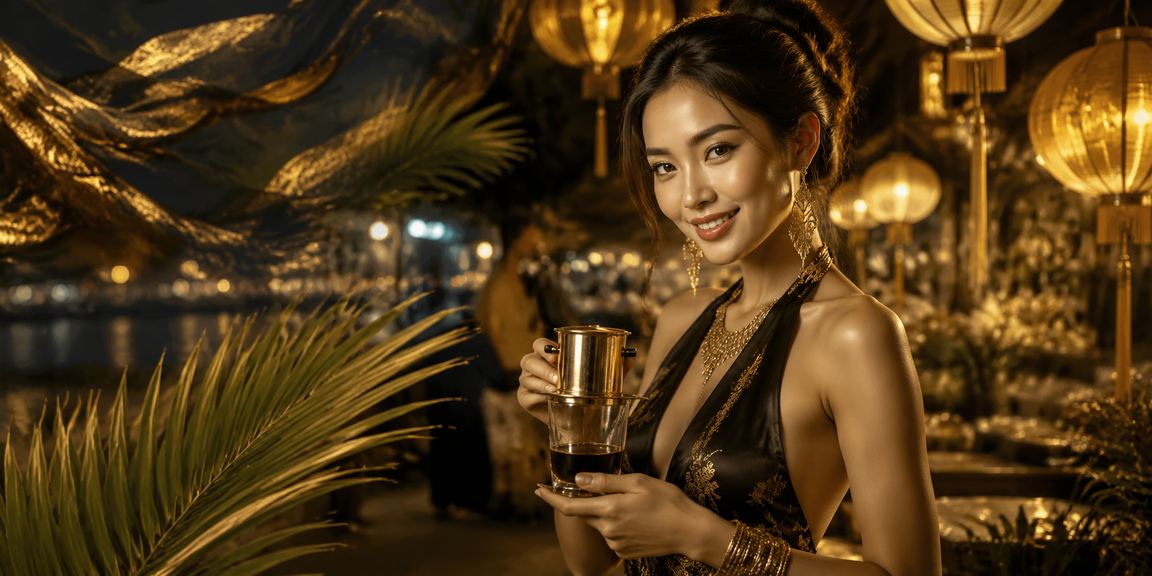 Người chơi xem thông tin cá cược và uống cà phê tại Hà Nội